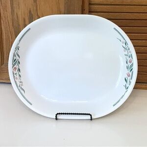 ROSEMARIE by Corelle  Oval Serving Plate Discontinue 1995-2016